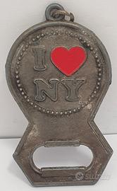 portachiavi/apribottiglie di New York in ferro 