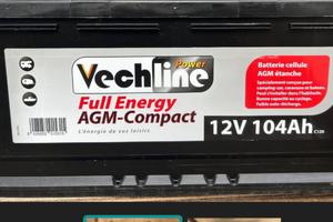 Batteria Agm camper barca
