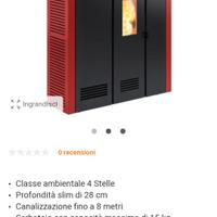 Stufa a pellet slim 9kw