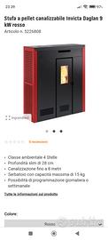 Stufa a pellet slim 9kw