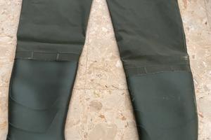 Stivali gomma coscia verde