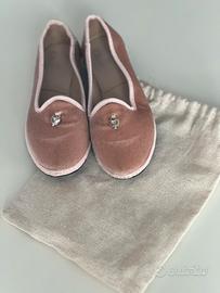 Ballerine velluto