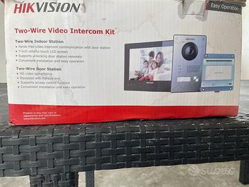 Hikvision DS-KIS701 kit videocitofono a due fili