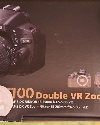 Nikon D5100 con obiettivi
