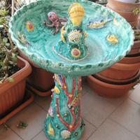 Meravigliosa fontana ceramica di Vietri 