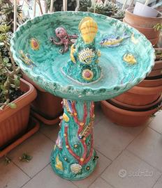 Meravigliosa fontana ceramica di Vietri 