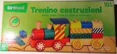 TRENINO COSTRUZIONI GLOBO SIR WOOD 41611