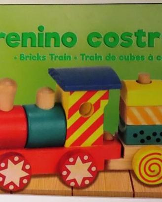 TRENINO COSTRUZIONI GLOBO SIR WOOD 41611