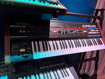 Roland Juno-60 + MIDI Converter – Pronto all’uso