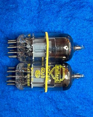 Coppia Valvole MULLARD GIALLE 70% numeri 170-174