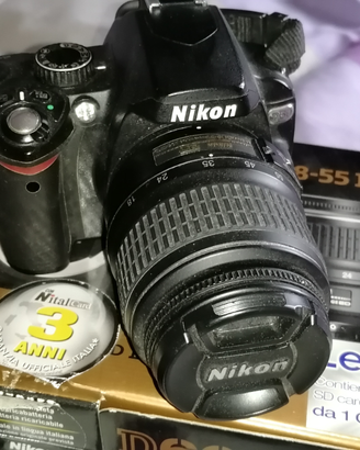 Nikon d60 + 18/55