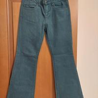 jeans petrolio tg 48 