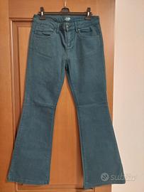 jeans petrolio tg 48 