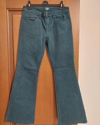 jeans petrolio tg 48 