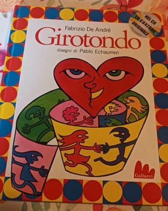 Libro + cd Fabrizio De André - Girotondo Gallucci