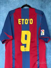 Maglia Nike Barcelona 2004/2005 Eto’o 9 originale