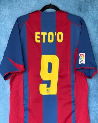 Maglia Nike Barcelona 2004/2005 Eto’o 9 originale