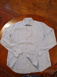 Camicia cotone celeste