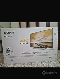 Sony Bravia 55” 4K X85C-NUOVO SIGILLATO- spedibile