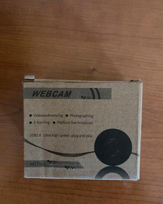 Webcam HD Full USB Plug & Play per PC / Laptop