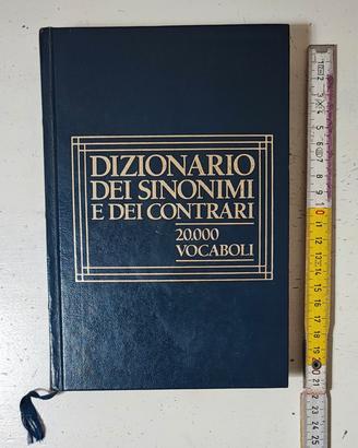 dizionario dei sinonimi e dei contrari 