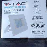 Faretto Led 100W luce bianca 