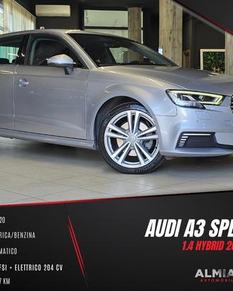 AUDI A3 SPB 40 e-tron S tronic