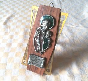 Souvenir votivo ricordo religioso Vintage anni '60