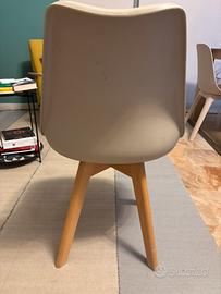 Sedie design scandinavo