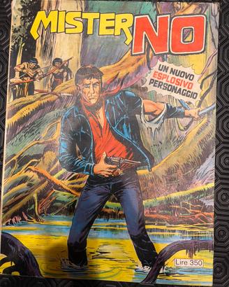 MISTER  NO  n.1 originale 1975 prima edizione