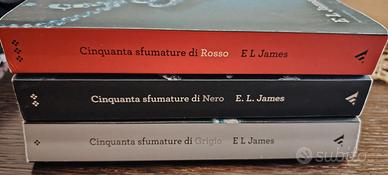 Trilogia 50 sfumature di.. Autore E. L. James