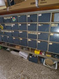 Cassettiera in legno vintage