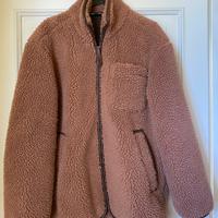 Giacca in montone sintetico