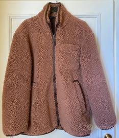 Giacca in montone sintetico