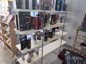 scaffale espositore 4 mensole