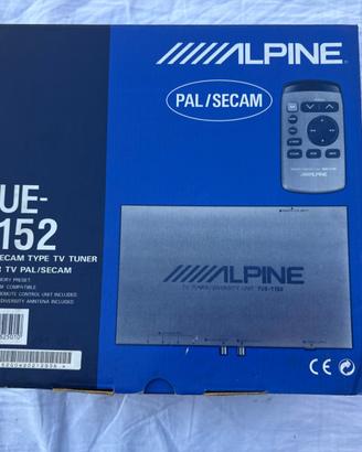 Alpine TUE-T152 Sintonizzatore TV PAL/SECAM con Te
