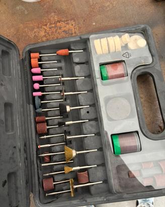 set di accessori per mini-trapano