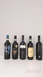 Quintetto vini rossi - Rosazza, Donnafugata, Barra