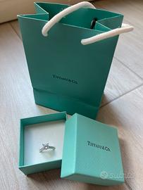 Anello solitario modello Tiffany tg. 21/22