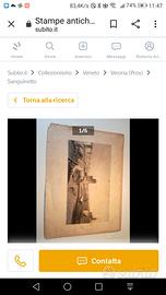 Stampe di Verona dell' 800 originali come da foto