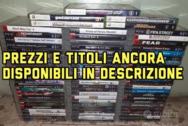 Giochi per Playstation 3 e XBOX 360