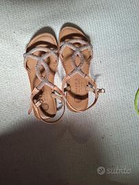 sandali bambina  n.34 con brillantini 