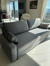 Divano letto a ribalta