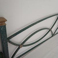 Spalliera letto completa in ferro