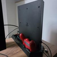 ps4 pro 1tb con supporto verticale e dualshock 4 r