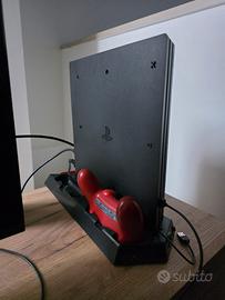 ps4 pro 1tb con supporto verticale e dualshock 4 r