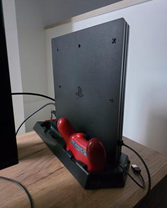 ps4 pro 1tb con supporto verticale e dualshock 4 r