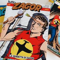 Tutto Zagor, primi 11 numeri - vedi descrizione 