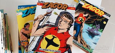 Tutto Zagor, primi 11 numeri - vedi descrizione 