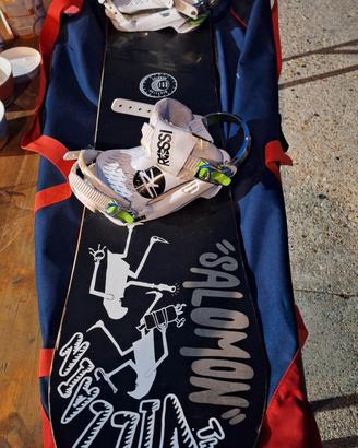 Snowbord Salomon Villan 2014